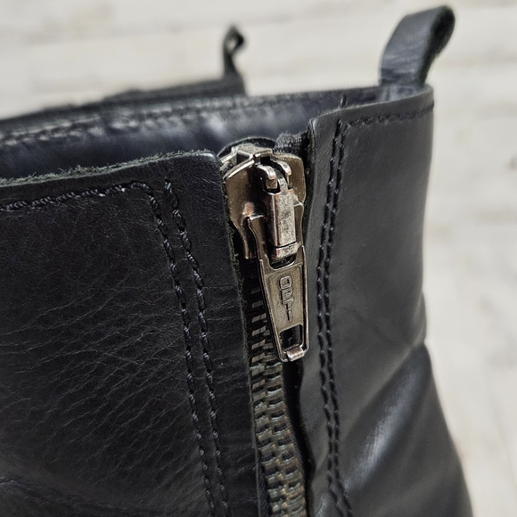 Fabianelli Italian Black Leather Boots - Picture 6 of 9